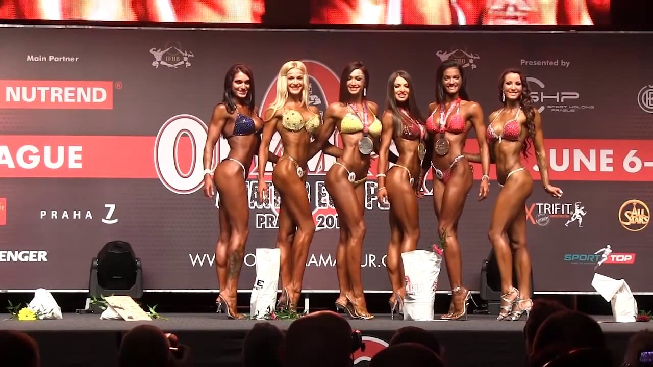Bikini over 168cm Olympia Amateur Europe 2014-1.Alla Semenova-2.Paula Banot (Poland)(Ukraine)-3.Olivia Pohanková (Slovakia)-4.Olga Putrova (Russia)    (HD)