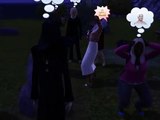 Sims 3 - Magere hein doet een beetje raar- The Grim reaper is doing strange