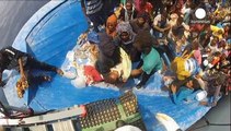 Nearly 6,000 migrants rescued this weekend, Italy feels overstretched