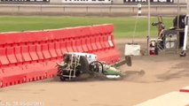 A Compilation of Robots Falling Down at the DARPA Robotics Challenge