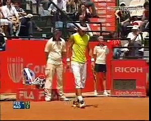 2006 Rome F Nadal vs Federer