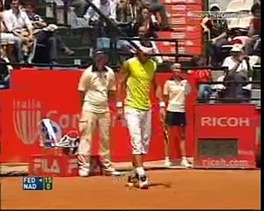 2006 Rome F Nadal vs Federer