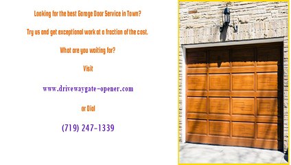 Garage Door Specialists in Cripple Creek, CO