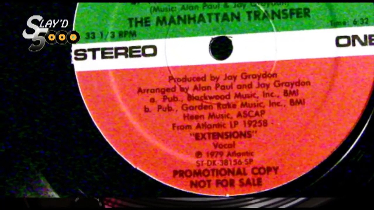 The Manhattan Transfer - Twilight Zone / Twilight Tone (Slayd5000)