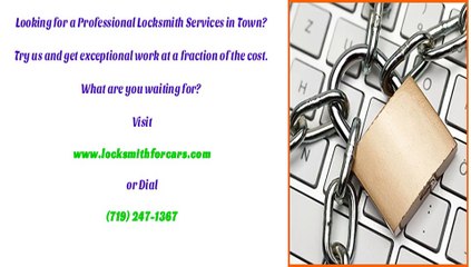 Lock And Key Service in Cripple Creek, CO