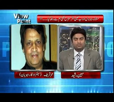 Mubeen Rasheed with Umer Sharif on death of Moin Akhtar - Umar Sharif