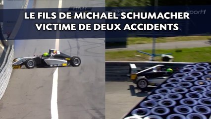 Le fils de Michael Schumacher victime de deux accidents