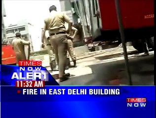Fire in East Delhi's Nipun Towers