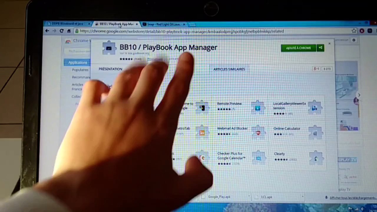 INSTALLER GOOGLE PLAY SUR BLACKBERRY 10 ( BB PASSPORT) ABONNE TOI