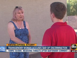 Transgender woman refused service at Tempe bar