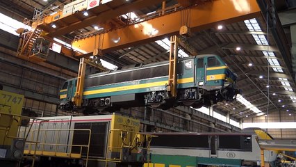 AC Salzinnes 23/10/2011 Pont Roulant de 110 tonnes