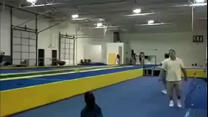 Talent of the week gymnast got awesome backflips