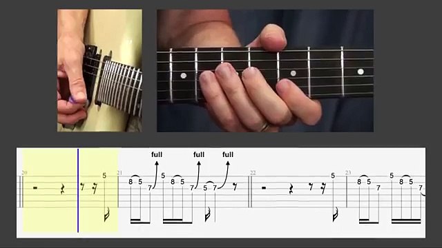 Classic Guitar Licks 07 and 08 by Doug Marks 結他教學/electric guitar lesson/創毅音樂中心