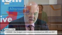 Bundestagswahl: Pressekonferenz der AfD am 13.09.2013
