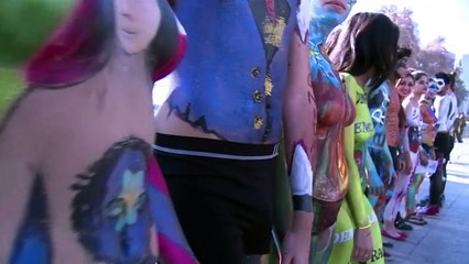 Chilenos protestam às vésperas da Copa América