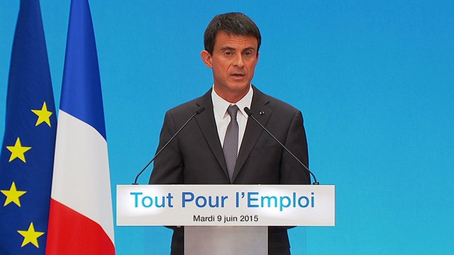 Conférence de presse de Manuel Valls sur les TPE et les PME