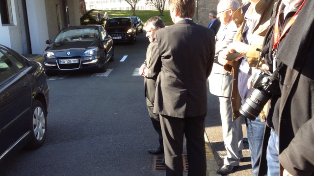 Emmanuel Macron à Lannion - Alcatel-Lucent