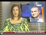 Fabricio Correa tilda de desleal a Rafael Correa