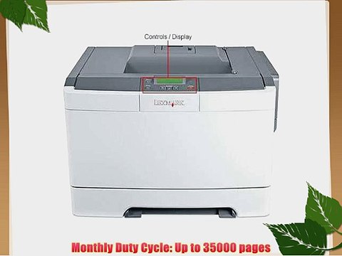 Lexmark C540dw WiFi Color Laser Printer / Duplex
