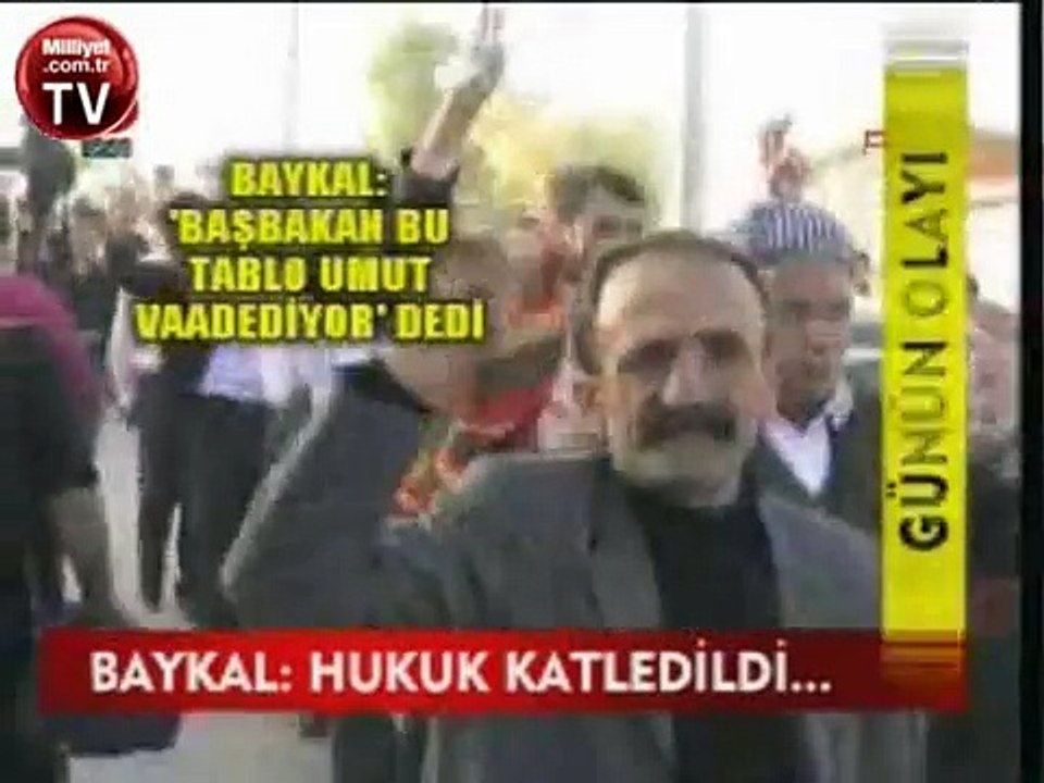 AKP = BDP Kürt Açılımı TBMM: Baykal "Hukuk katledildi, PKK değil, Kürt açılımı yapın"