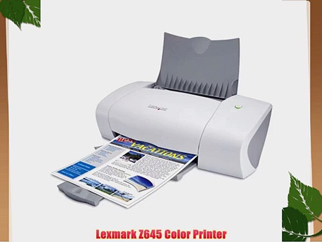 Lexmark Z645 Color Printer - video Dailymotion
