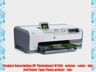 HP Photosmart D7160 Printer