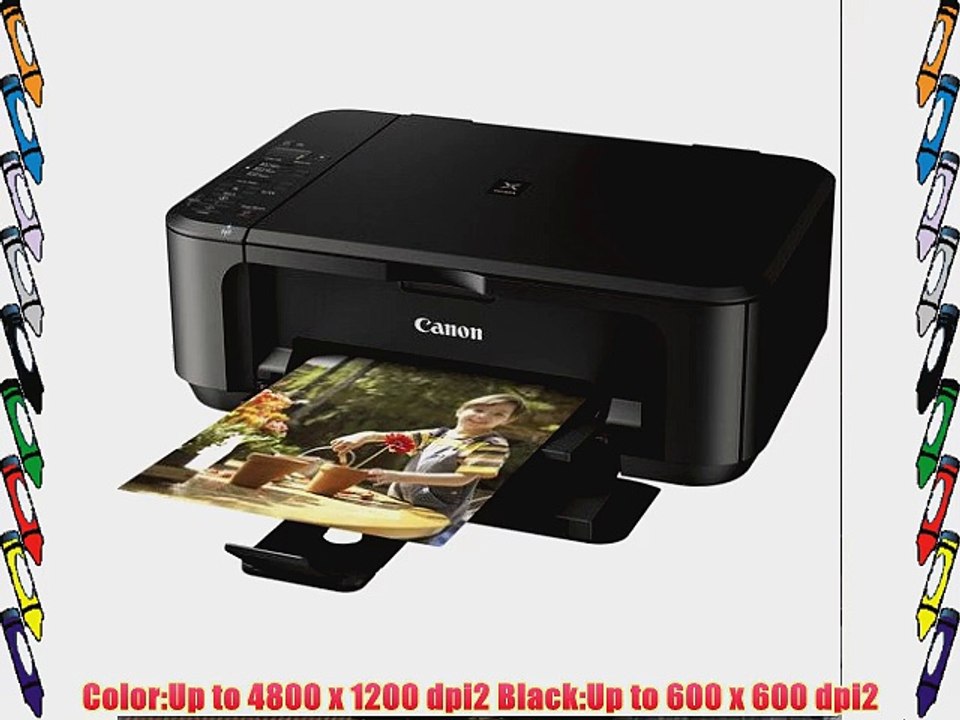 Canon PIXMA MG3222 Wireless Color Photo Printer with Scanner and Copier