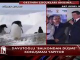 Davutoğlu konuşurken Halk TV penguenleri yayınladı