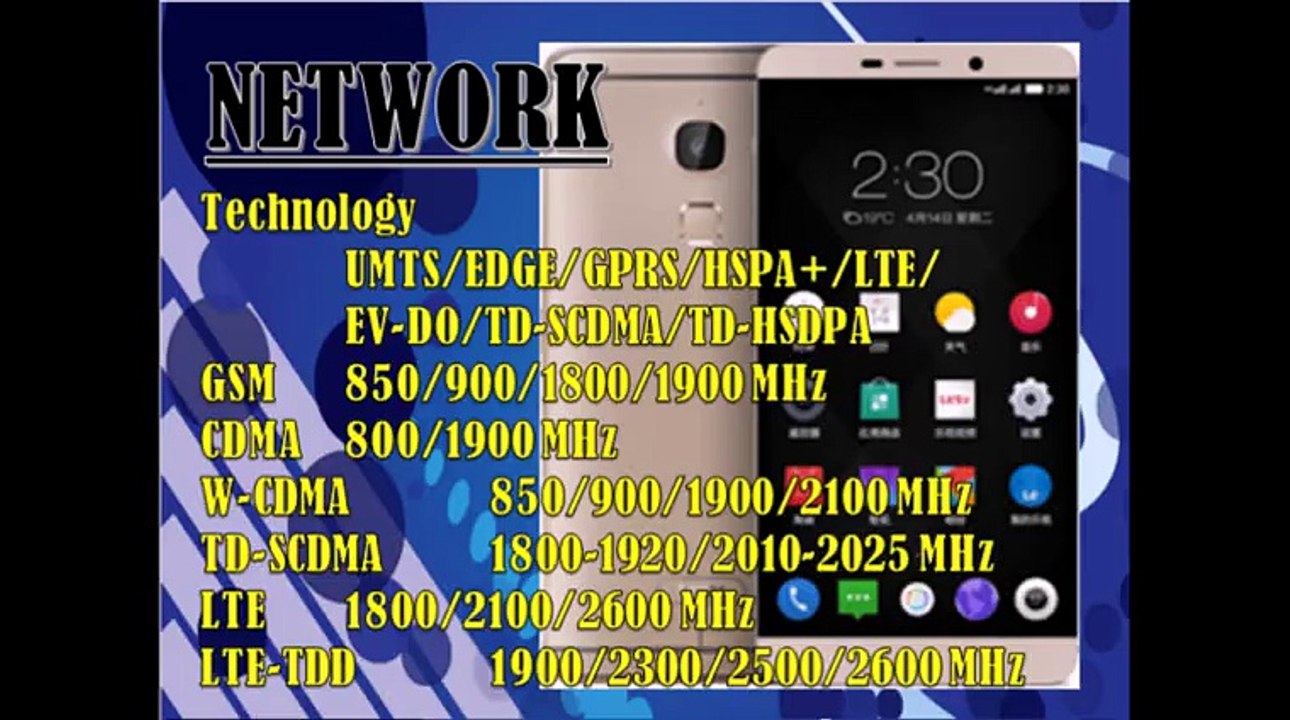 LeTV S1 Pro Specs