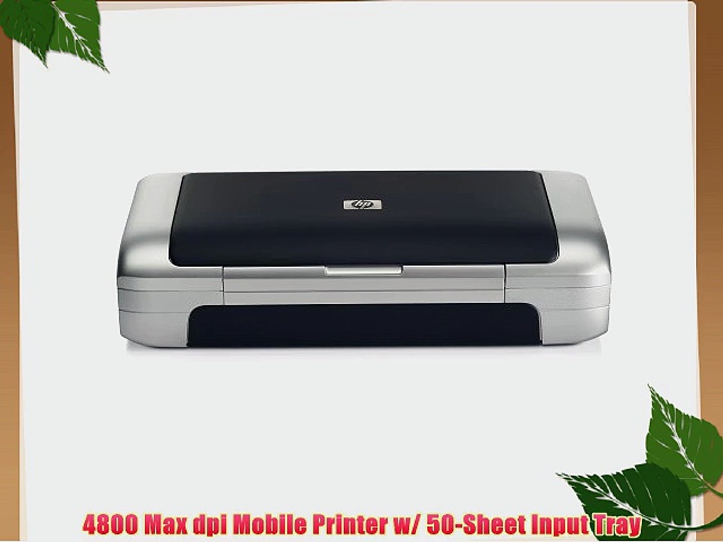 Hp Deskjet 460wbt Mobile Printer With Bluetooth Connectivity Via Compactflash Slot Video Dailymotion