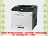Lexmark Ms711dn Laser Printer - Monochrome - 1200 X 2400 Dpi Print - Plain Paper Print - Desktop