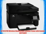HP M127FW Wireless Monochrome Laserjet Printer with Scanner and Copier