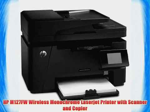 HP M127FW Wireless Monochrome Laserjet Printer with Scanner and Copier
