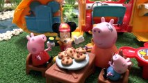 Peppa Pig Thomas and Friends Mickey Mouse Play Doh Cookies Story Cookie Monster Camper Van