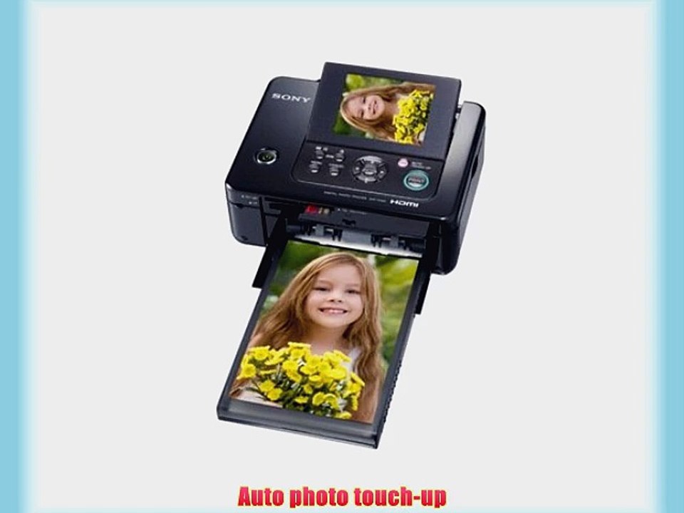 Sony DPP-FP97 Picture Station Photo Printer with Built-in 3.5-Inch LCD Tilt-Adjustable Display