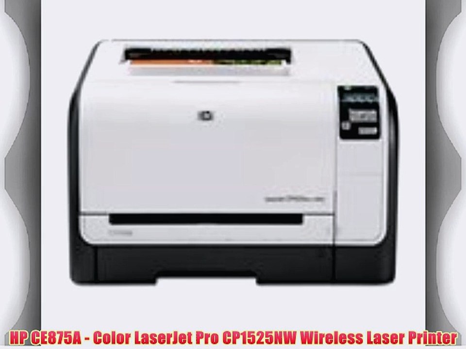 HP CE875A - Color LaserJet Pro CP1525NW Wireless Laser Printer