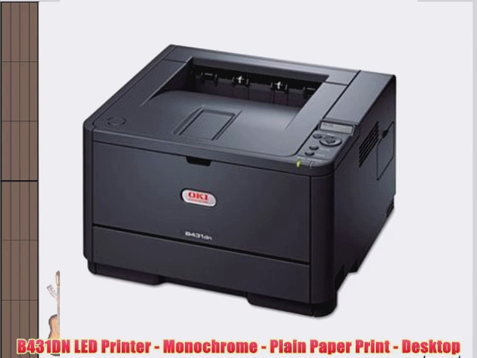B431DN LED Printer - Monochrome - Plain Paper Print - Desktop