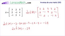 Matriz Inversa 3X3