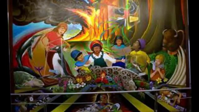 KOMRAD 1- l'horrible Aéroport de DENVER fresques macabres(1/2)