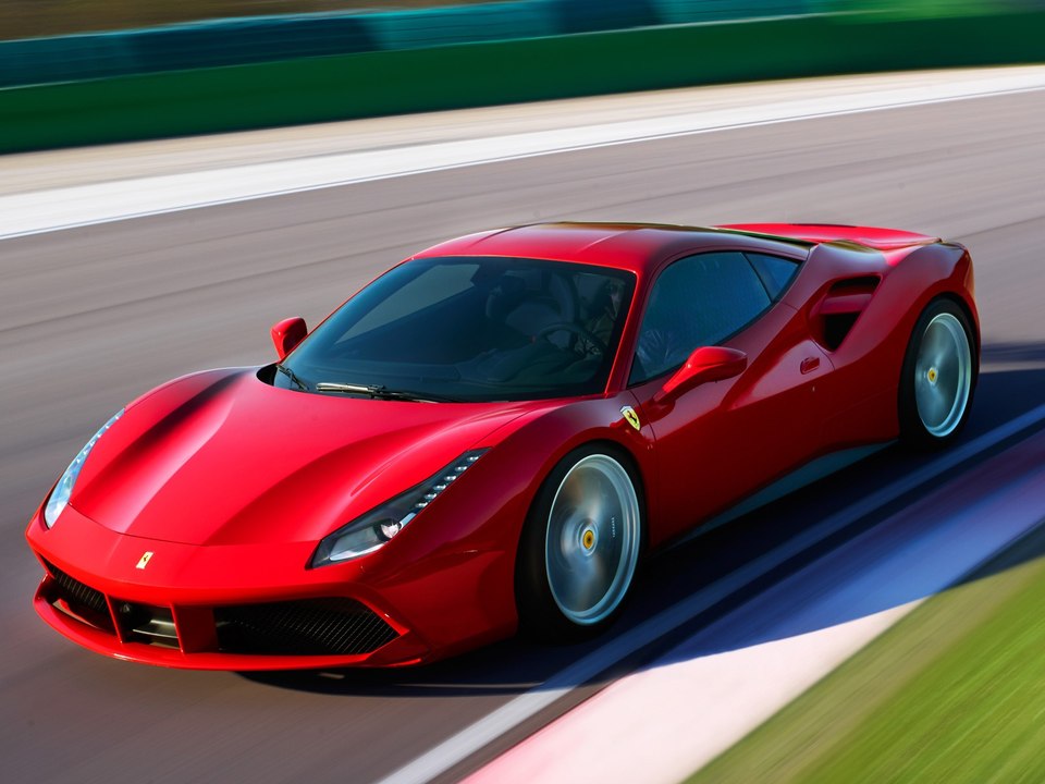 La Ferrari 488 GTB sur le circuit de Fiorano