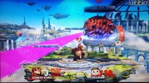 Super Smash Bros. Wii U Gameplay: Donkey Kong Vs Villager