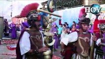 Procesión de San Bartolomé Becerra recorre calles de Antigua