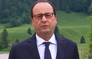 François Hollande annonce «des engagements» au G7 sur la transition énergétique