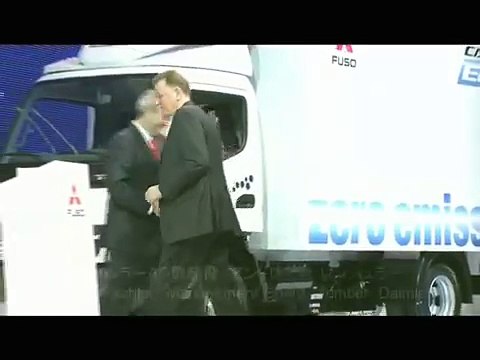 FUSO Tokyo Motor Show 2011 press briefing simultaneous translation