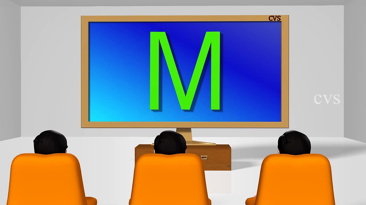 Learn to write Alphabet ABCD Song - 3d animation - Nursery Rhymes - Kids Rhymes - 3d Rhymes - for Children