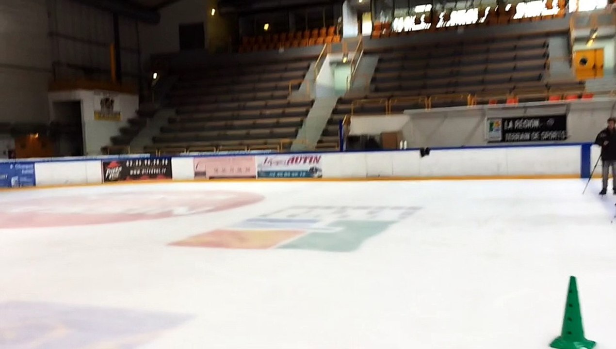 Experimentation cinématique du patinage