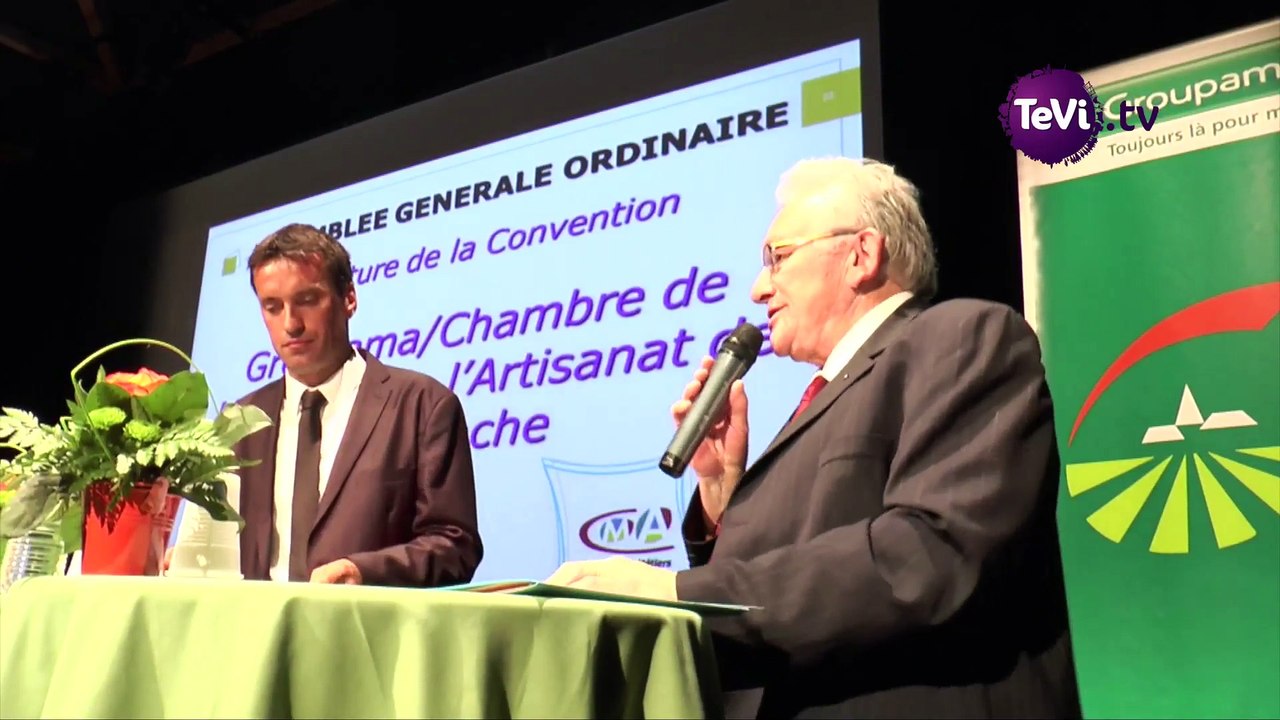 Asemblée Générale de Groupama manche à Condé-sur-Vire [TéVi] 15_06_08