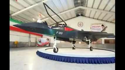 Iran stealth strategic fighter airplane Qaher 313 2014