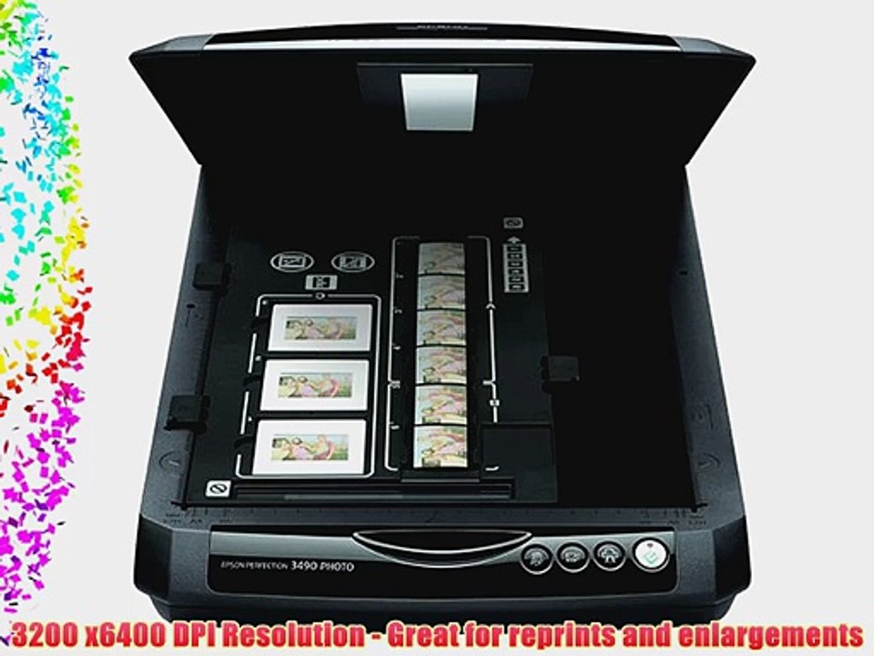 Epson Perfection 3490 Photo Scanner