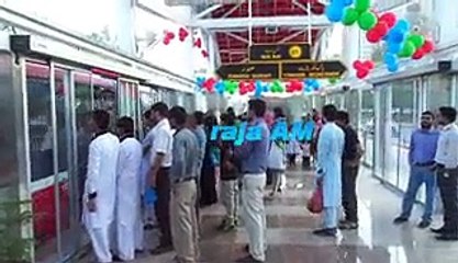 Islamabad city metrobus service gets start & most beautiful view first day